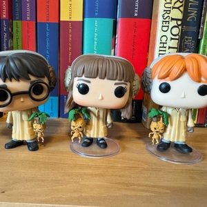 Harry Potter Herbology Funko Pop figure set